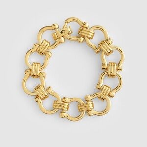 Madewell Gold Link Chain Bracelet